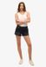 Superdry Mid Rise Denim Hotpants Dames Jeans Shorts W29 Roseland Washed Black