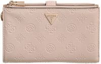 GUESS Blake SLG Double Zip Organizer Bone Logo beige Portemonnee