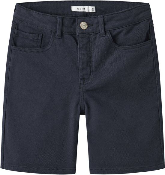 NAME IT NKMRYAN STRAIGHT TWI SHORTS 1081-BK NOOS Jongens Bermuda shorts Katoen Navy Blazer Maat 80