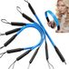 Lumehelbed Handels GmbH Power Twister Bar Barre de renforcement pectoral Barre d'exercice isométrique pour biceps-poitrine et épaules-Barre de fitness pour renforcer les bras pour la maison-voyage-bleu