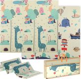 Merkloos / Sans marque AIYAPLAY - Speelmat voor kinderen - XPE - 196x176x1,5 cm - Meerkleurig