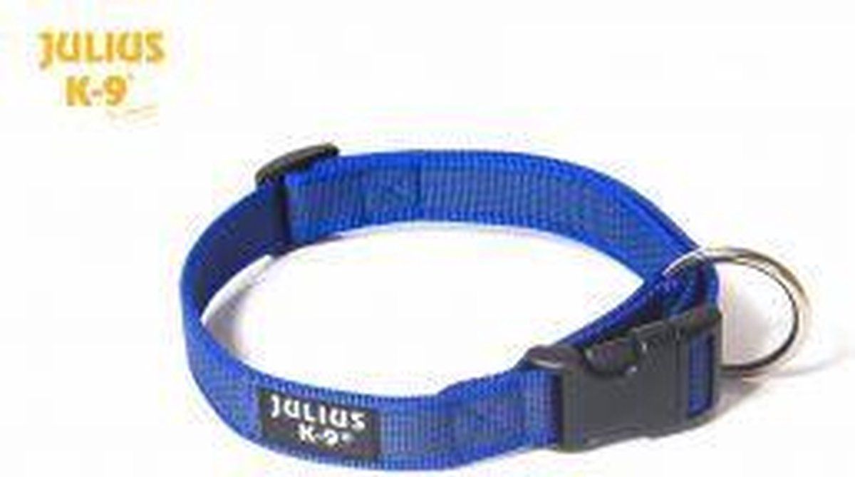 JULIUS K9 IDC Halsband Anti Slip Blauw 27-42CM