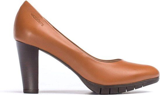 Wonders Macy - Dames Pump - Bruin - Maat 36