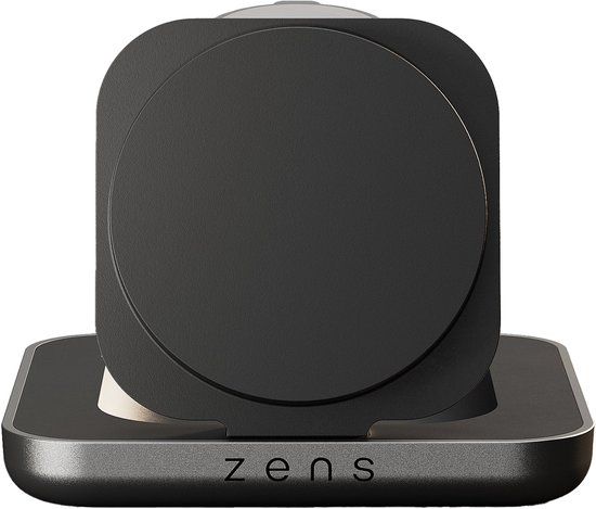 Zens Nightstand Charger Pro 2 - Draadloze oplader voor telefoon, earbuds en Watch - Zwart