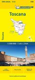 Toscana: Michelin Toscana 1:200000