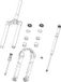SRAM, Rockshox Zeb Dual Position Air 44 Offset Voorvork Zwart 27.5-29´´