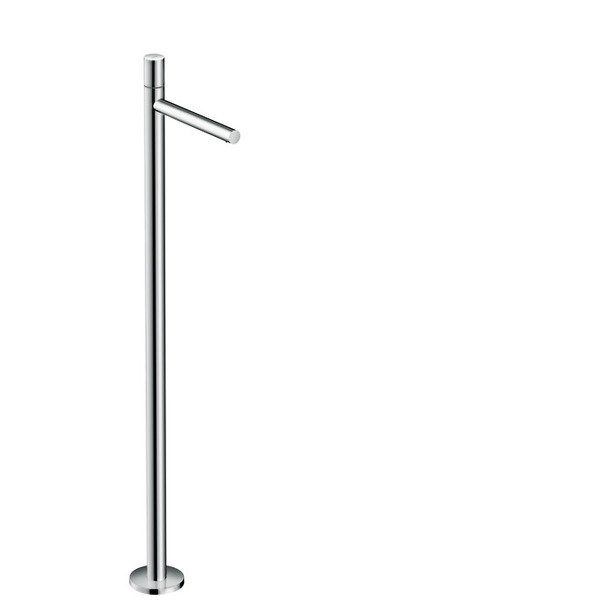 Axor Uno 3 afdekset staande wastafelkraan zero greep chroom 45037000