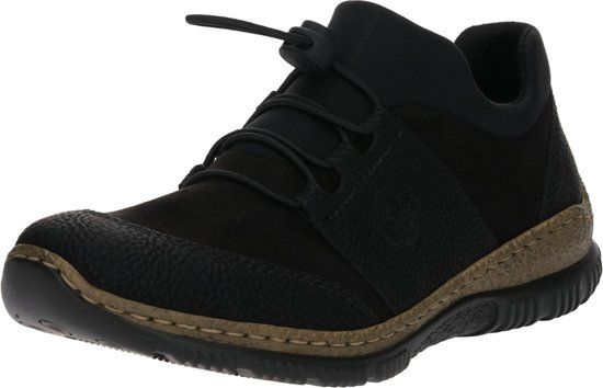 Rieker N32x8 Sneakers - Zwart - Maat 40 - Herfst/Winter 2019 - Heren