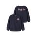 NAME IT MINI sweater met backprint - donkerblauw