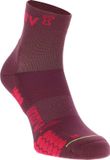 Inov-8 TrailFly Sock Mid (Twin pack) - Hardloopsokken Vrouwen Teal/Purple Schoenmaat 35-38