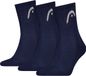 HEAD - Unisex - Training Sokken - 3 Paar - Maat 39-42 - Navy