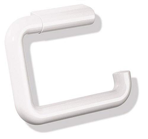 HEWI WC-papierhouder serie 477, papierhouder u-vormig, toiletpapierhouder wit, 160 x 120 x 21 mm - 477.21.100 99