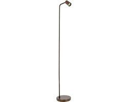 Eglo Rigomagno Vloerlamp - GU10 - 151 cm - Brons - Kantelbaar