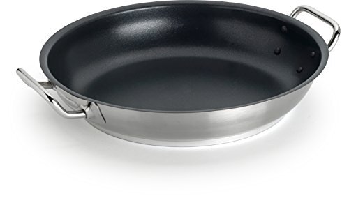 Pentole Agnelli Pan met 2 handgrepen, roestvrij staal 24 cm staal