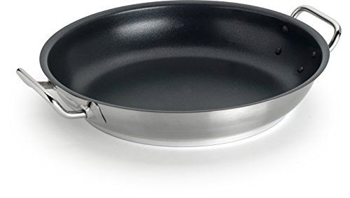 Pentole Agnelli Pan met 2 handgrepen, roestvrij staal 24 cm