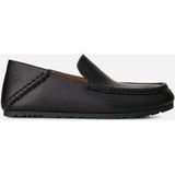 UGG® Eldrie-loafer in Black Leather, Maat 43, Rubber/Wol