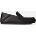 UGG® Eldrie-loafer in Black Leather, Maat 43, Rubber/Wol