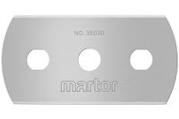 MARTOR 10x Industrieel mesje 22 mm, 4-voudig bruikbaar, staal, Dubbel