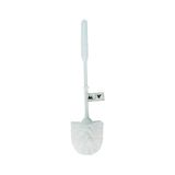 MSV 100262 WC-borstel Economy polypropyleen 0,1 x 35 x 0,1 cm, wit, 7,5 cm