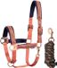 Harrys Horse LouLou Halsterset - Koraal - Polyamide - Maat: Shetl