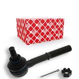 febi bilstein 15266 spoorstangeindstuk met kroonmoer en splint, 1 stuk