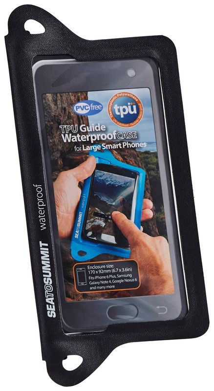 Sea to Summit TPU Guide Waterproof Tas for XL Smartphones zwart/transparant 2019 Cameratassen & Fototassen