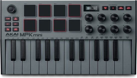 Akai Professional MPK Mini MK3 Special Edition Grey