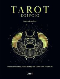 Tarot Editorial LIBSA, S.A. Tarot Egipcio: Incluye un Libro y una Baraja de Tarot con 78 Cartas