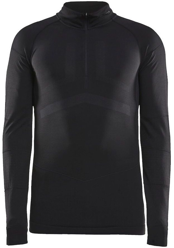 Craft Active Intensity Zip Heren Sportshirt - Black/Asphalt - S