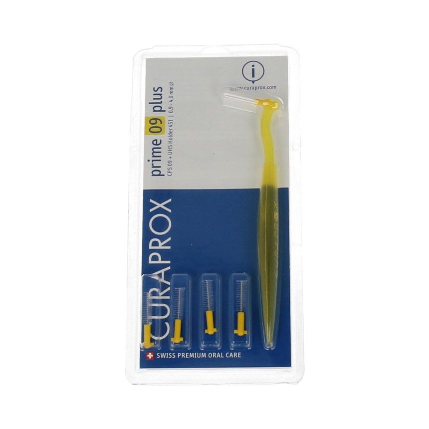 Curaprox Rager Prime Gehoekt Geel - 4 mm - 5 stuks