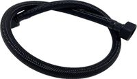 Tuyau d'alimentation flexible Balneo 1/2" X 1/2" 60 cm noir PEX avec tresse