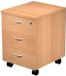 Artexport Ladenkast Presto Met wieltjes Bruin Melamine 43 x 52 x 59,5 cm