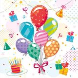 PAPSTAR 20 x Servetten 3-laags 1/4 vouw 33 cm x 33 cm "Feest" Eco label Verjaardag feest Wegwerp Feestartikelen