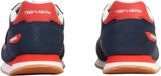 Teddy Smith Leren Sneakers Blauw