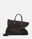 Liebeskind Berlin - Cora Satchel Deep Soil - Grote damestas van zacht suède - Donkerbruin