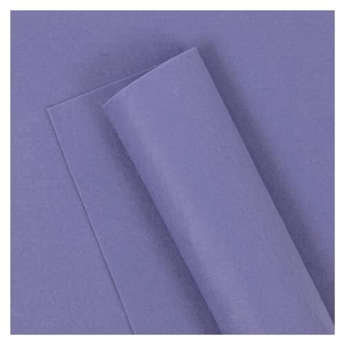 Craftelier - Set van 2 vilt voor knutselwerk en accessoires | Kleur Iris Blue | Grootte 30,5 x 30,5 cm (12 x 12 inch) - dikte ca. 2 mm | 100% polyester