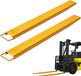 VEVOR Set van 2 Vorkverlengingen Tandverlenging van 1520 mm, Draagvermogen van 1,815 Ton Vorktanden Q235 Koolstofstaal, Eendelig Ontwerp Palletvorkverlenging Compatibel met Vorken van 106 mm