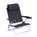 Isabella Strandstoel Dark Grey