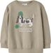 NAME IT NMMNILIUS LS NREG SWE BRU PB Jongens Sweater