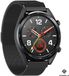 Strap-it Milanese band - zwart - Geschikt voor Huawei Watch GT - 42mm