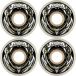 Bones Skateboard Wielen Jhanka Gonzalez 4-Pack (53mm - Blanc)