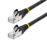 StarTech.com 7m CAT6a Ethernet Kabel, Zwart, LSZH, S/FTP, 10GbE, 500MHz, 100W PoE++, Snagless RJ-45 Netwerk Patch Kabel
