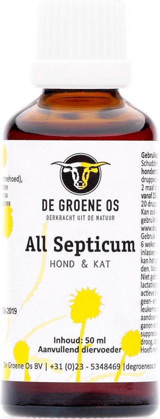 Groene Os De Groene Os All Septicum Hond / Kat 50 ML