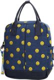 Zebra Trends Lex Rugzak - Kinderrugzak - Schooltas - Denim - Smiley