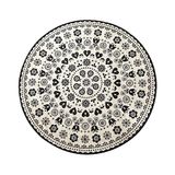 Badmat Mandala Badmat Zwart en Wit