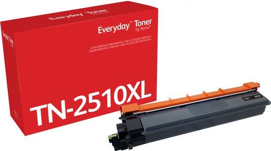Xerox Toner vervangt Brother TN2510XL Compatibel Zwart 3000 bladzijden Everyday™ 006R04870
