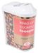 Boîte de conservation - Pot à épices - Plastique - 500 ml - Blanc