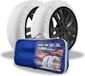 K & K Automotive Sneeuwsokken voor banden, sneeuwketting, alternatief voor alle auto's, SUV's, wielvelgen, antislip, ijs, storm, sneeuw, noodhulp, tractiehulp, Europees gemaakt (2 stuks) (groot)