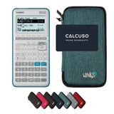 Casio Graph 35+E II incl. WYNGS Beschermhoes Turkoois - Grafische Rekenmachine