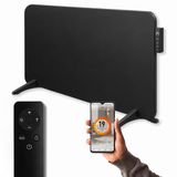 Vultec M750B Infrarood Verwarming - Infrarood Paneel - Wandmontage & Staand - Met WiFi Thermostaat - 750W Elektrische Kachel - Zwart